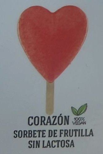 HELADO PALETA CORAZON FRUTILLA