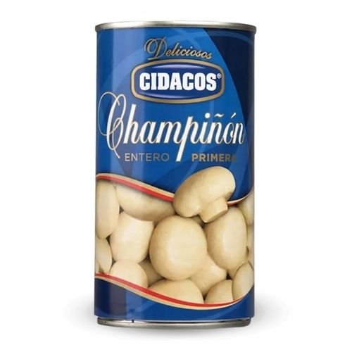 Champiñones enteros Cidacos