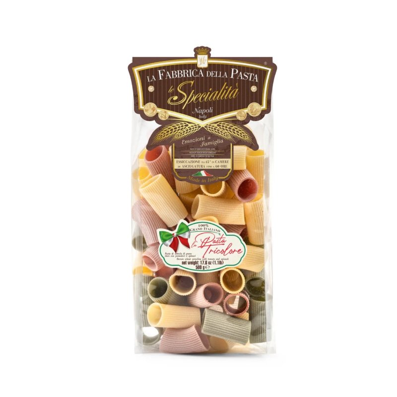 GRAGNANO PACCHERI TRICOLORI