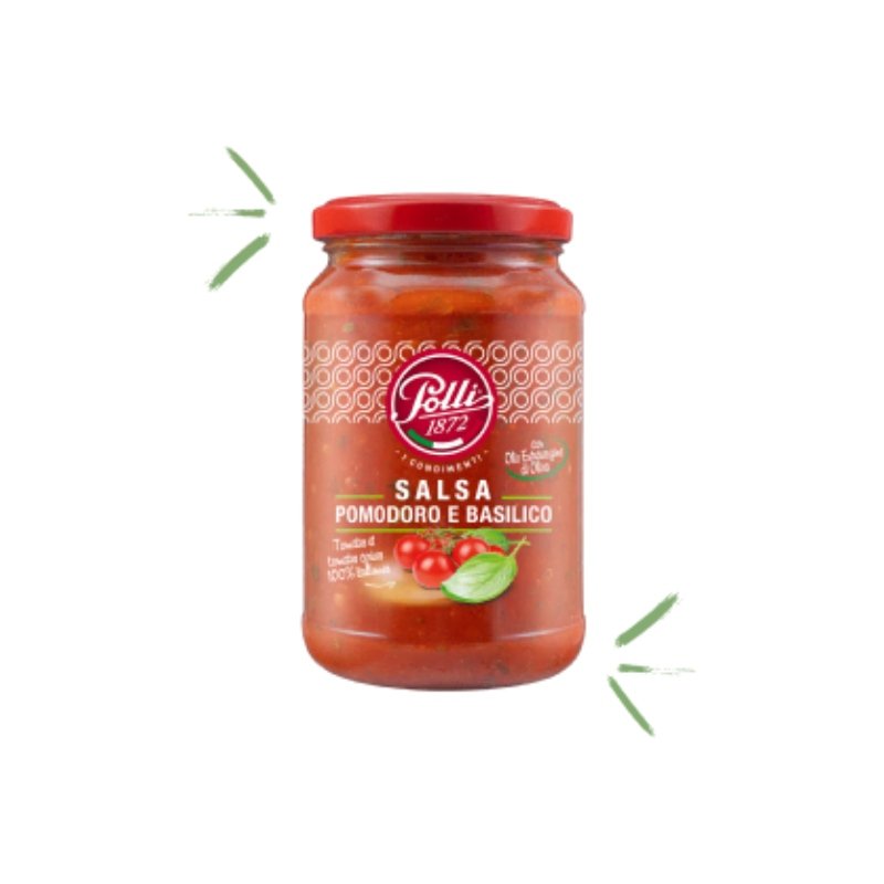 Salsa de Tomate y Albahaca Polli