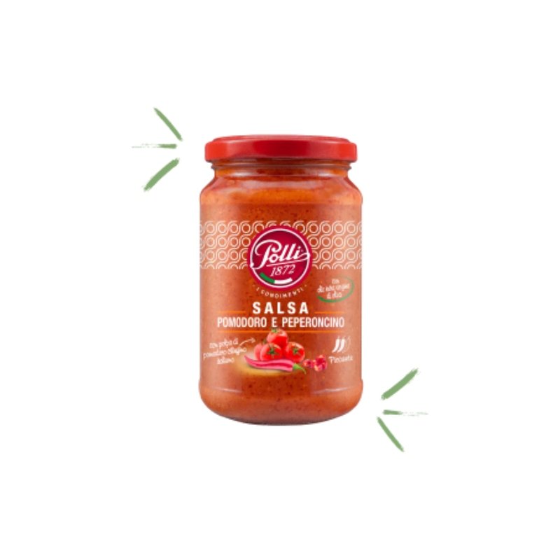 Salsa de Tomate y Pepperoncino Polli