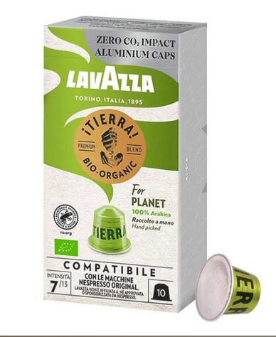 Cápsula Nespresso Lavazza Tierra Bio