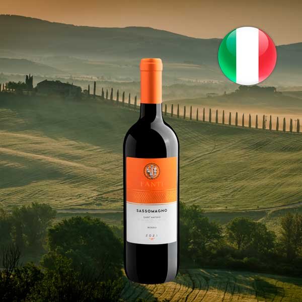 VINO ITALIANO FANTI SANT´ANTIMO ROSSO