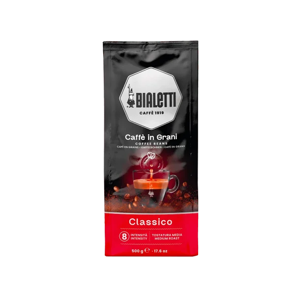 Café Bialetti Clasico en grano 500G