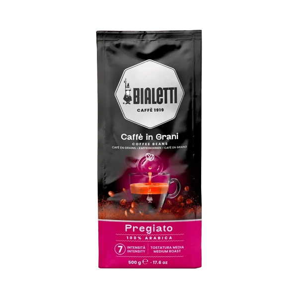 Café Bialetti Pregiato en grano 500G