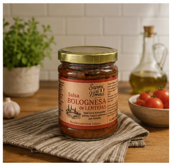 Salsa Lentejas Sapori di nonna