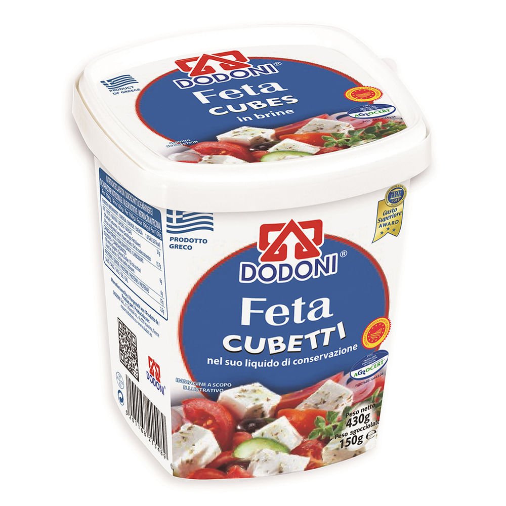 Queso Feta Griego Cubos